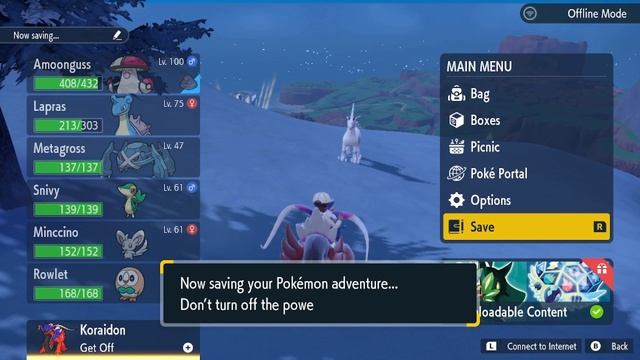 Where to find Glastrier In Pokémon Scarlet/Violet Indigo Disk