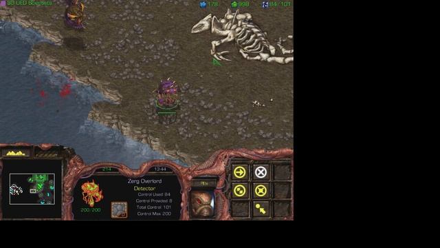 StarCraft Remastered - Project UEDAIP: Brood War Zerg Mission 6 (Beta Testing #1) смотреть онлайн