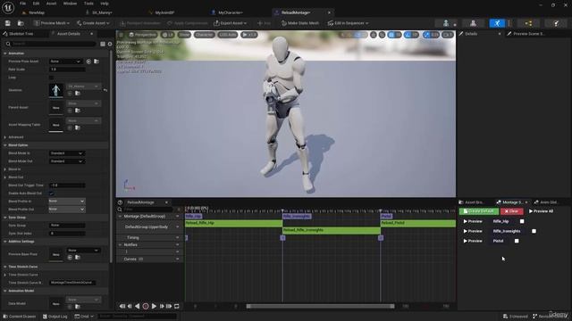 20. Animation Montages Pt2. THE INTERMEDIATE Skeletal and Animations UE5