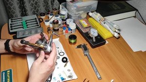 shimano sedona 2500 замена и регулировка главной пары. #ТОкатушки #апгрейдкатушки #уруссу