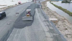 Строительство, скоростной дороги