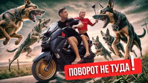 СТРАШНЫЙ ПОВОРОТ. | ПОЛНАЯ ПАНИКА в этой поездке!