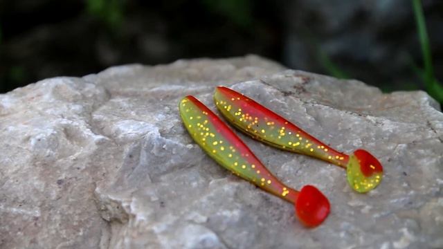 Резина для окуня LureMax Riota и LureMax Slim Shad 50 Обзор смотреть онлайн
