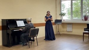 Г.Ф. Гендель Ария Аджилеи (Amarti si vorrei) из оперы "Тезей". Сейтасанова Сафие.