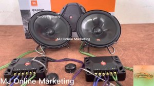 JBL GX 608C 6.5 inch 2 Way Component Set Bass Boosted*Bass Testing + Sound Clarity Testing*#jbl#bas