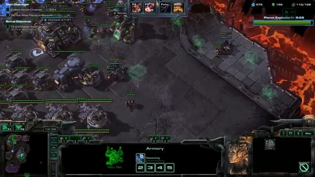 StarCraft 2: Han and Horner Level 15, Raging Reaper Strategy, The Vermillion Problem, Brutal Co-op смотреть онлайн