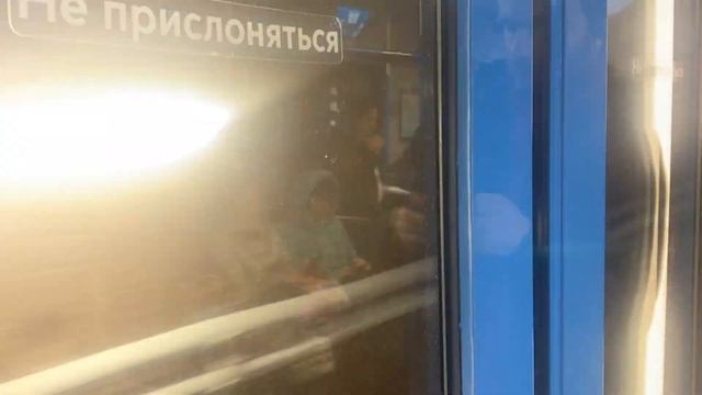 Поездка на поезде Москва 81-765/766/767 Калужско-Рижская линия Медведково - Новоясеневская смотреть онлайн