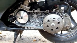Моя новая Honda Dio 28ZX и замена вариатора с ремешком