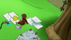 Curious George - 68 - Gutter Monkey (Learn English Language with subtitles)