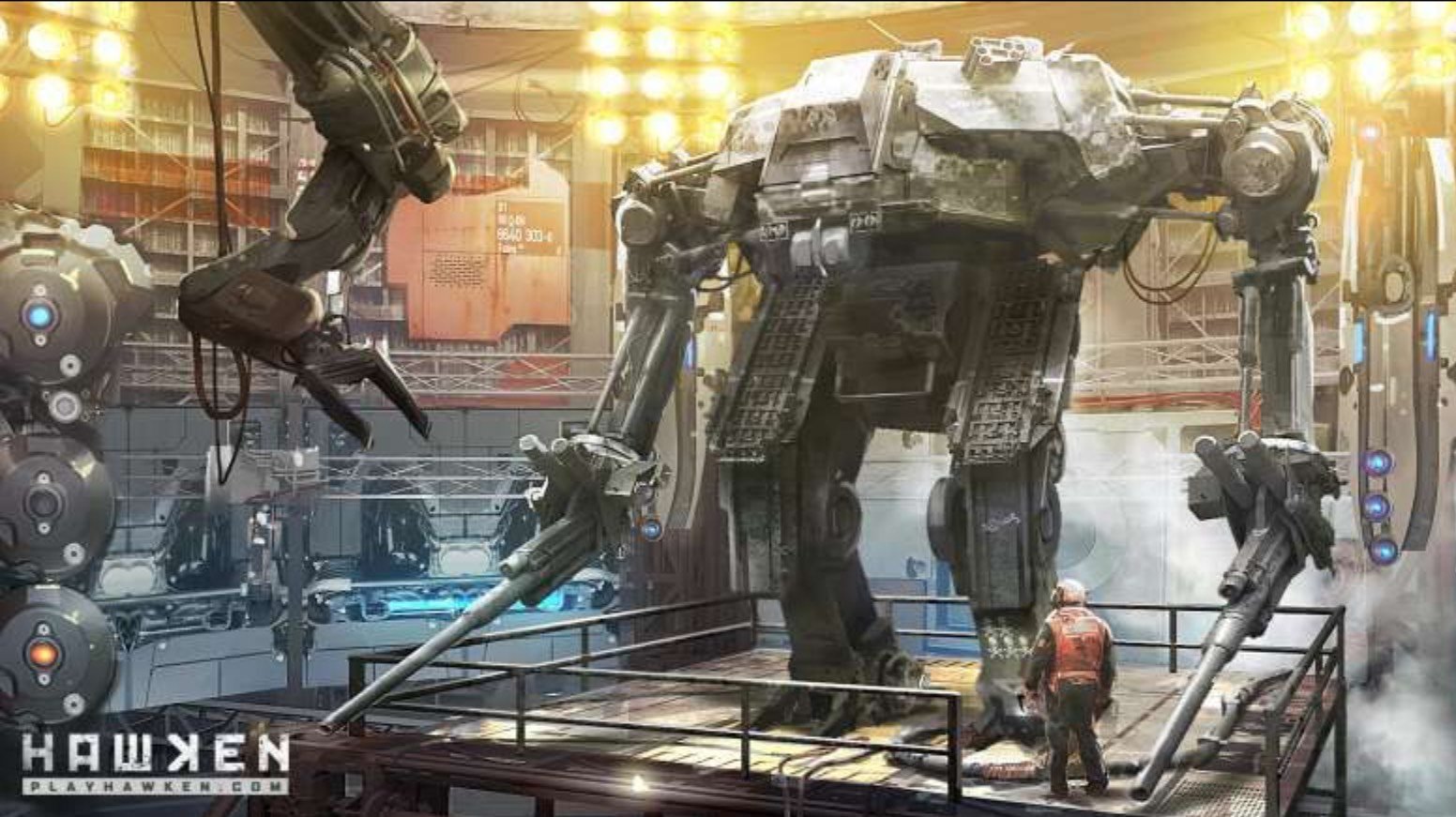 Роботизированный понедельник в Hawken