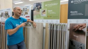 Замковый Кварцвинил Moduleo Next - технология многослойный Rigid. Произведено в Бельгии. 2023 год