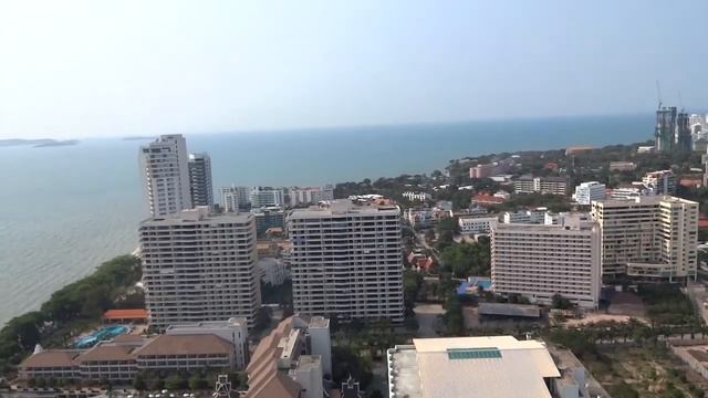Паттайя с высоты. Pattaya from a height.