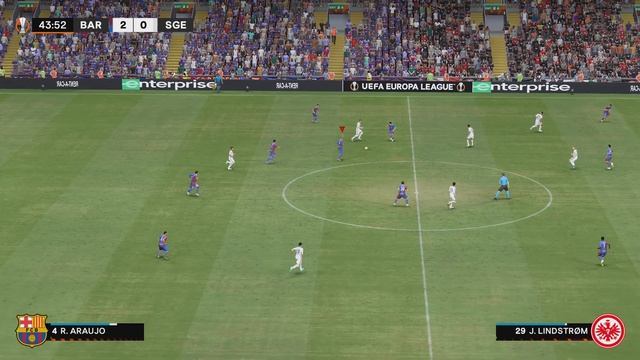 FIFA 22 PS5 | Barcelona Vs Frankfurt Ft. Aubameyang, Torres, Dembele, - UEFA Europa League Final 4K смотреть онлайн