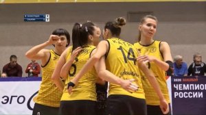Волейбол ЧР женщины сезон 2019/2020 4-й тур Вк Ленинградка vs Вк Сахалин