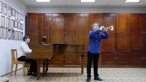 Ф.Кюхен "Мелодия"
Л.Коган Концерт