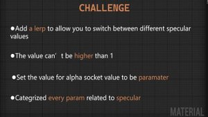 30. Specular Control. ONE COURSE SOLUTION FOR MATERIAL Unreal Engine 5