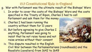 15.5 Constitutional Rule in England