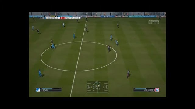 FIFA 16, карьера за FC Bayern München серия №2 , матч против TSG 1899 Hoffenheim