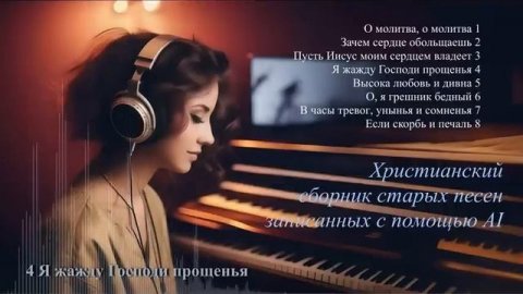 Христианский сборник песен возрождённых с помощью AI #х