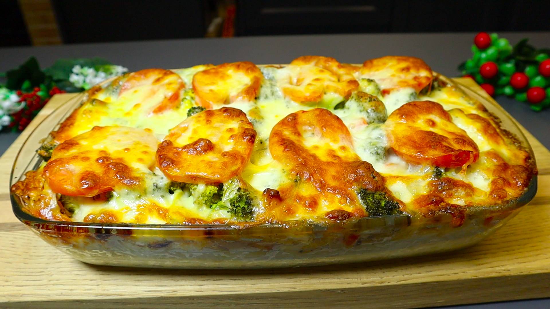 Эта брокколи настолько вкусная, что я готовлю ее 2 раза в неделю! Очень вкусная Овощная запеканка.