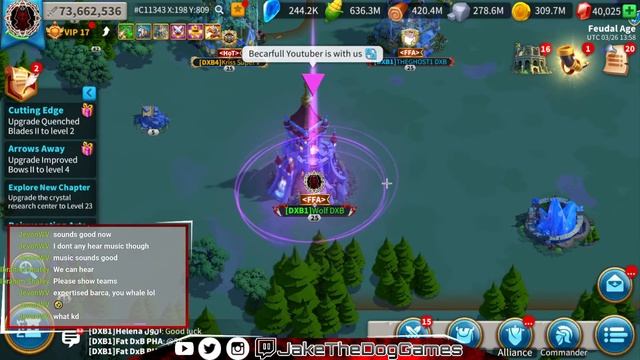 DXB 8 WIN STREAK ARK OF OSIRIS 🔴LIVE! | Rise of Kingdoms смотреть онлайн