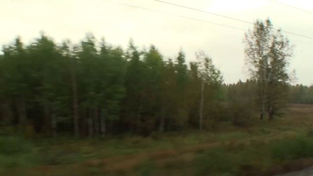 Забайкальский край, Амурская область вид из окна поезда 2 ч смотреть онлайн