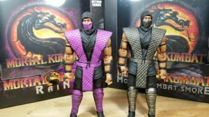 Storm collectibles Mortal kombat Rain and Smoke Action figure review