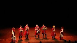 Казачья лезгинка. Казачья молитва Ой-ся ты ойся . фланкировка шашкой.