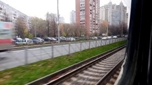 "Громкий Информатор!" Поездка на 58 Трамвае с Ул. Асафьева До Пр. Луначарского|Санкт-Петербург