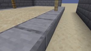 Декор в Minecraft без модов #31 Волейбольная площадка с сеткой
