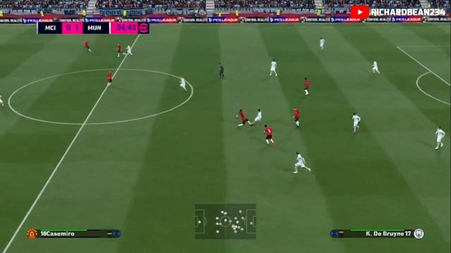 PES 17 - Man City VS Man United - Gameplay (NEW T99 PATCH V15 FULL MOD 2024 AIO)