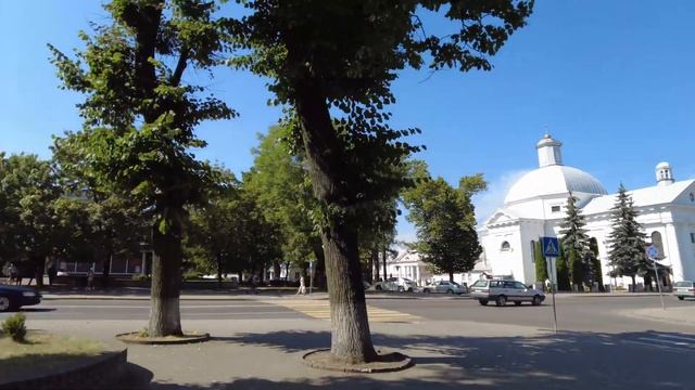 Щучин, пешие прогулки,4К