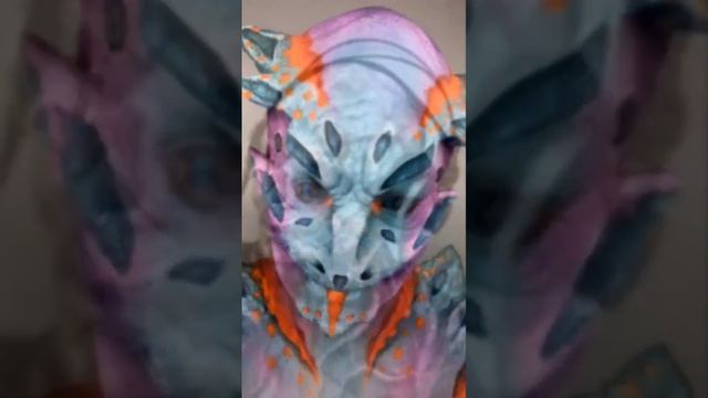 #crazy #crazymakeup #makeup #helloween #amazing #amazingmakeup #transformation