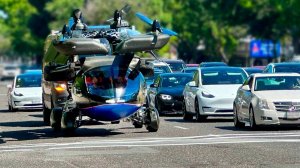 ЛЕТАЮЩИЙ АВТОМОБИЛЬ НА УЛИЦЕ! ASKA A5 Drive & Fly eVTOL - Полевые испытания