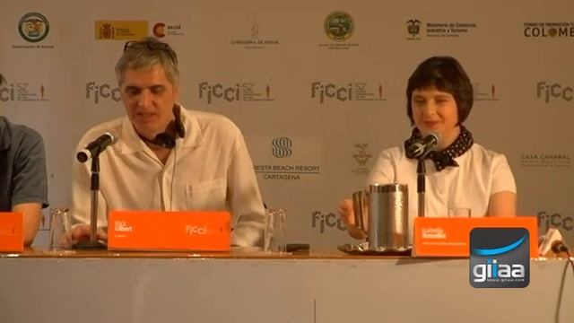Rueda de prensa Isabella Rossellini en el Festival de Cine Cartagena 2012 exclusivo para Giiaatv. смотреть онлайн