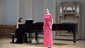 Г. Гендель Ария Аджилеи из оперы "Тезей", Д. Шостакович "Пробуждение весны" - исп. Мария Авдеева