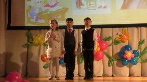 Прощание с Азбукой 1А класс Школа 1566