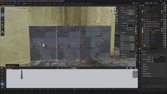 07. New Props. DESIGNING ENVIRONMENTS in Blender for Games