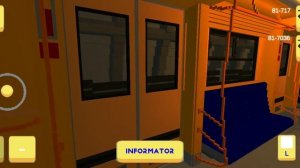 SkyRail (метро). Поезд 81-7036 поездка пассажиром.