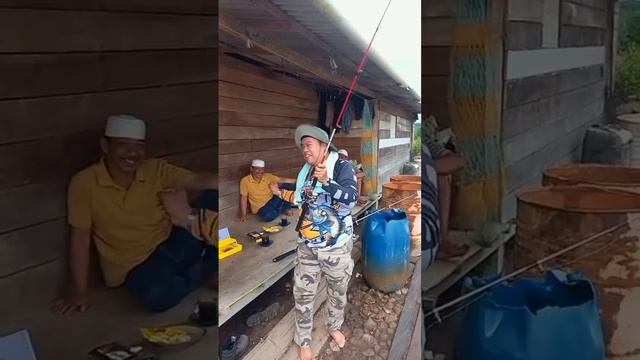 🔴 Detik-detik Baby Mundi Landed ‼️ Kakap Putih ‼️ Short Video #tripmancing  #baramundi