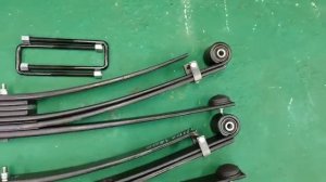 1407 Комплект задних рессор Газель грузоподъемностью до 5 тонн