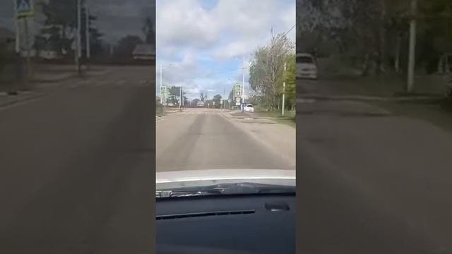 Въезд в село Новопетровка со стороны Благовещенска