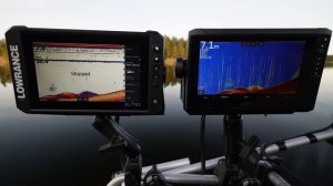 Test av ekolod - Lowrance Elite FS9 vs. Garmin Echomap UHD2 92sv