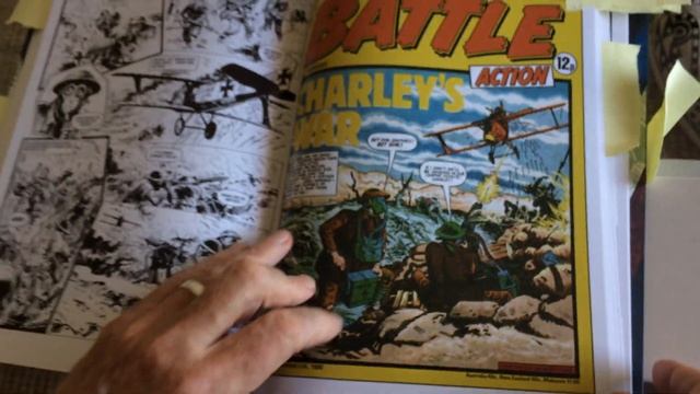 Pat Mills looking at Charley's War The Definitive Collection Volume 1 смотреть онлайн