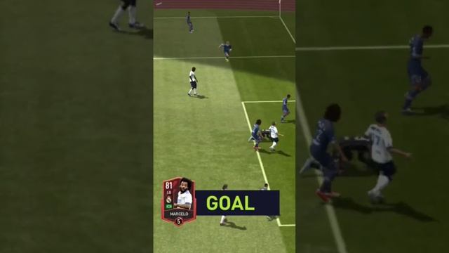 Marcelo goal in FIFA MOBILE