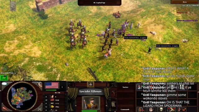 Age of Empires 3! Wars of Liberty mod with Enigma! Leader of the Babushka submod! смотреть онлайн