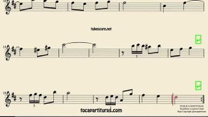 Opera Carmen Easy Sheet Music for Alto Saxophone Horn and Baritone Sax Toreador Song