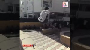 it was extreme, top extreme sports, top parkour, best parkour♀️[Motors]