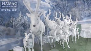 Hansa Creation - Moving Deer Display- HTC0304