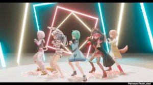 【MMD Hololive 29人】「チキチキバンバン chitty chitty bang bang」4K